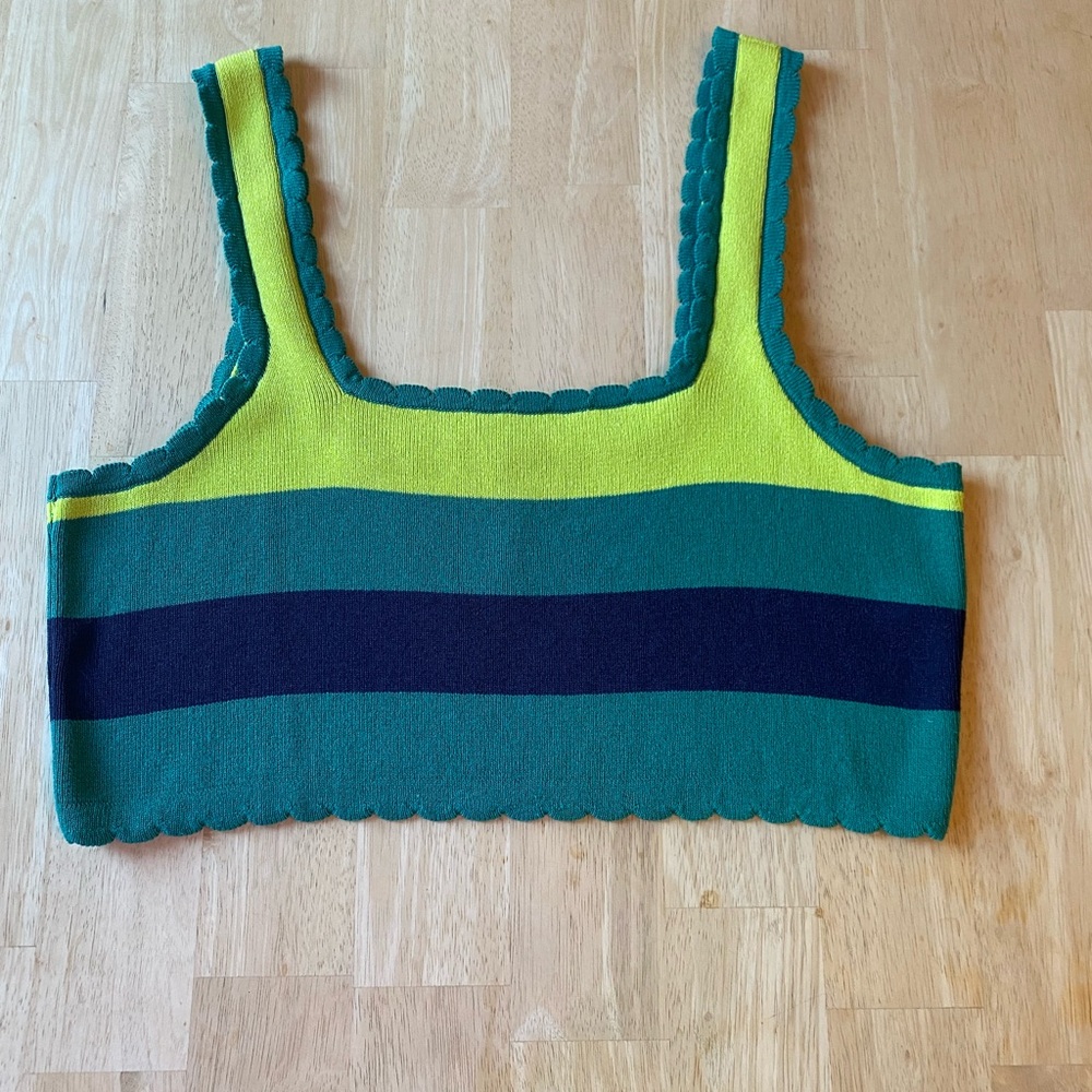 Anthropologie Vibrant Knit Top